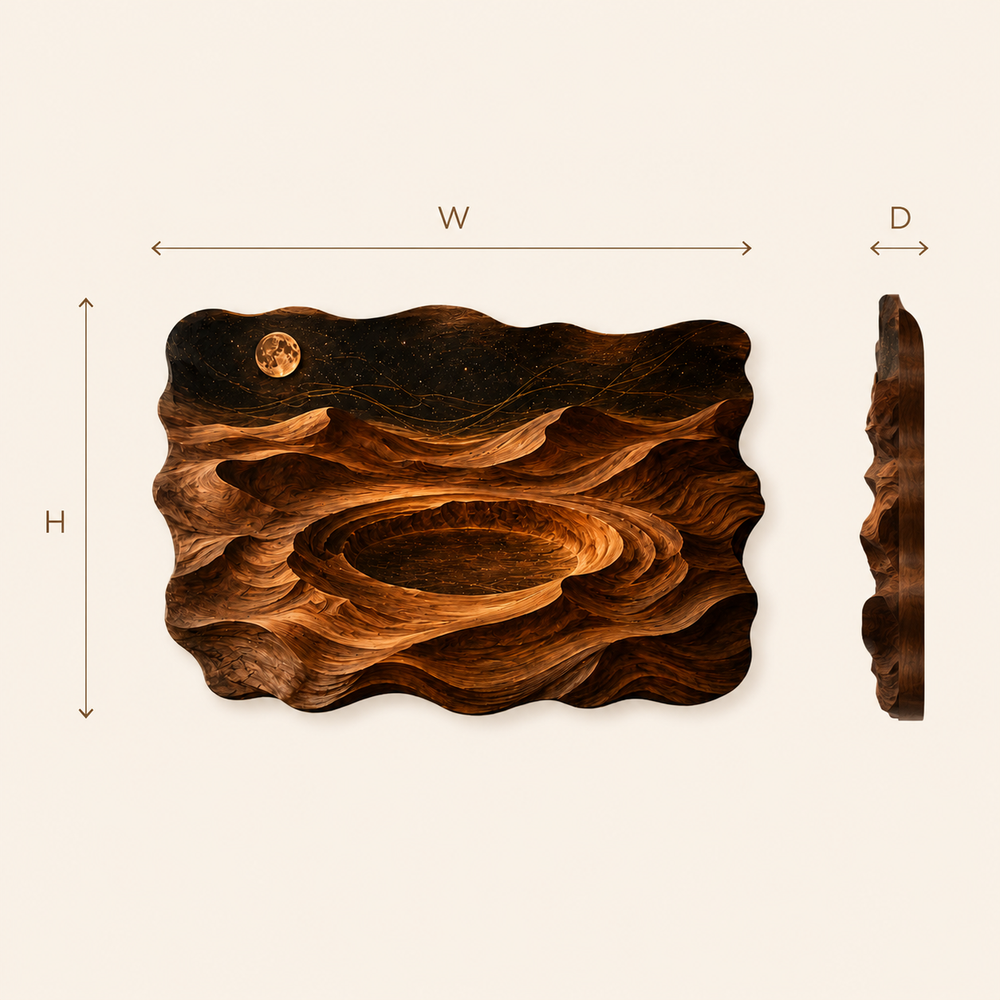 Rowan Dimensional Wall Art Panel - Design 016 - product image 08