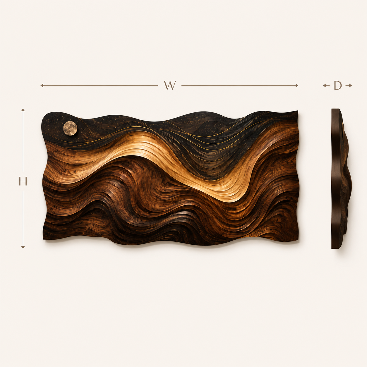 Liora Hand-Finished Wall Art - Design 018 - product image 07
