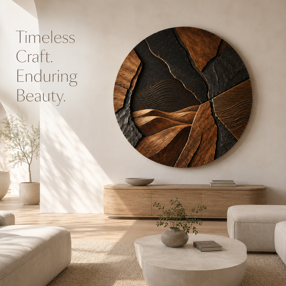 Calder Layered Wood Wall Art - Design 024 - product image 02