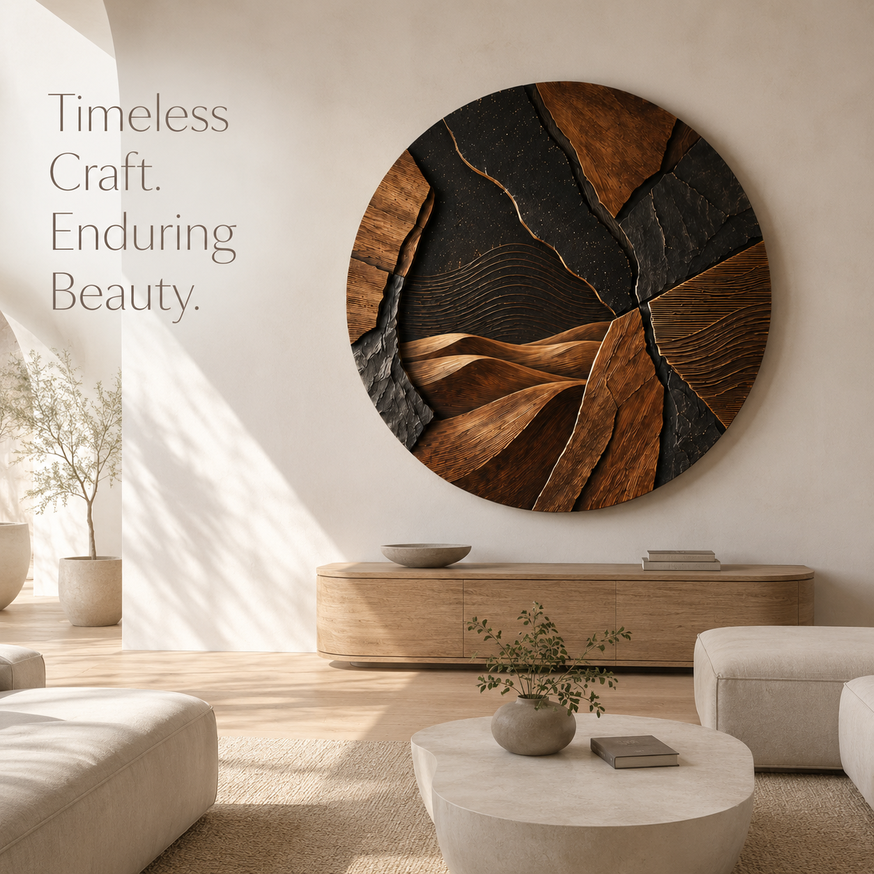 Calder Layered Wood Wall Art - Design 024 - product image 02