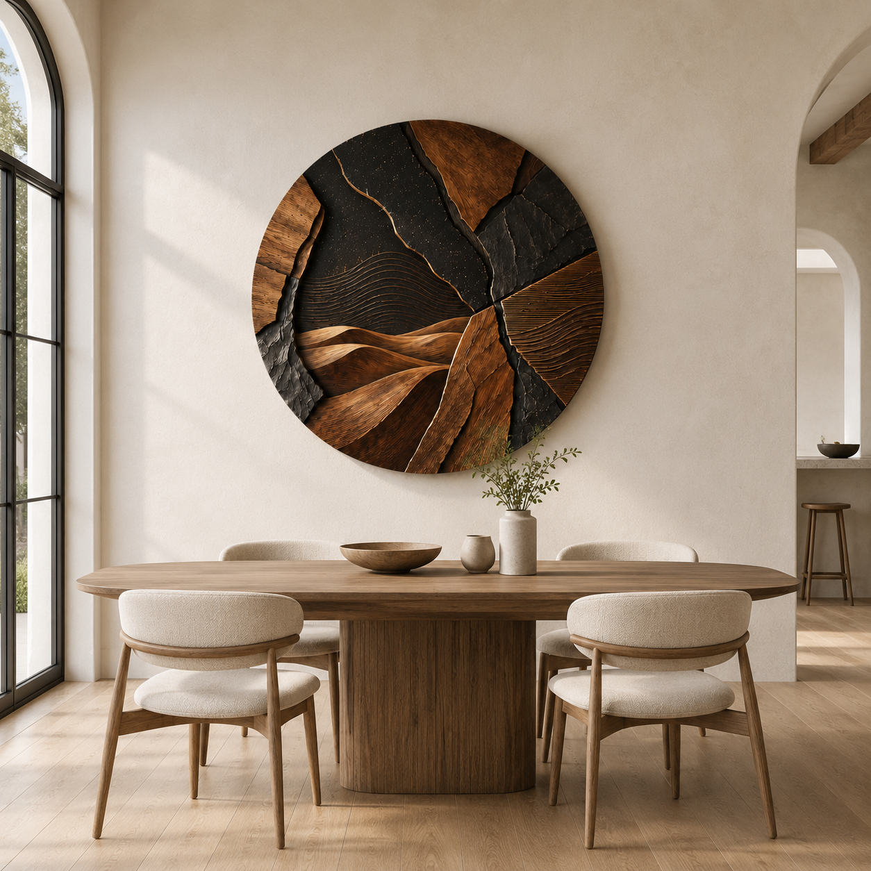 Calder Layered Wood Wall Art - Design 024 - product image 04