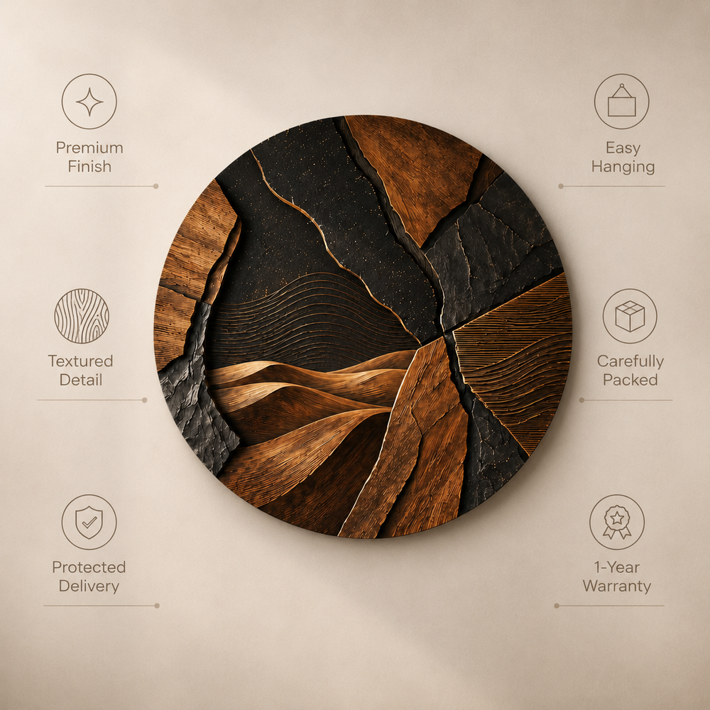 Calder Layered Wood Wall Art - Design 024 - product image 09