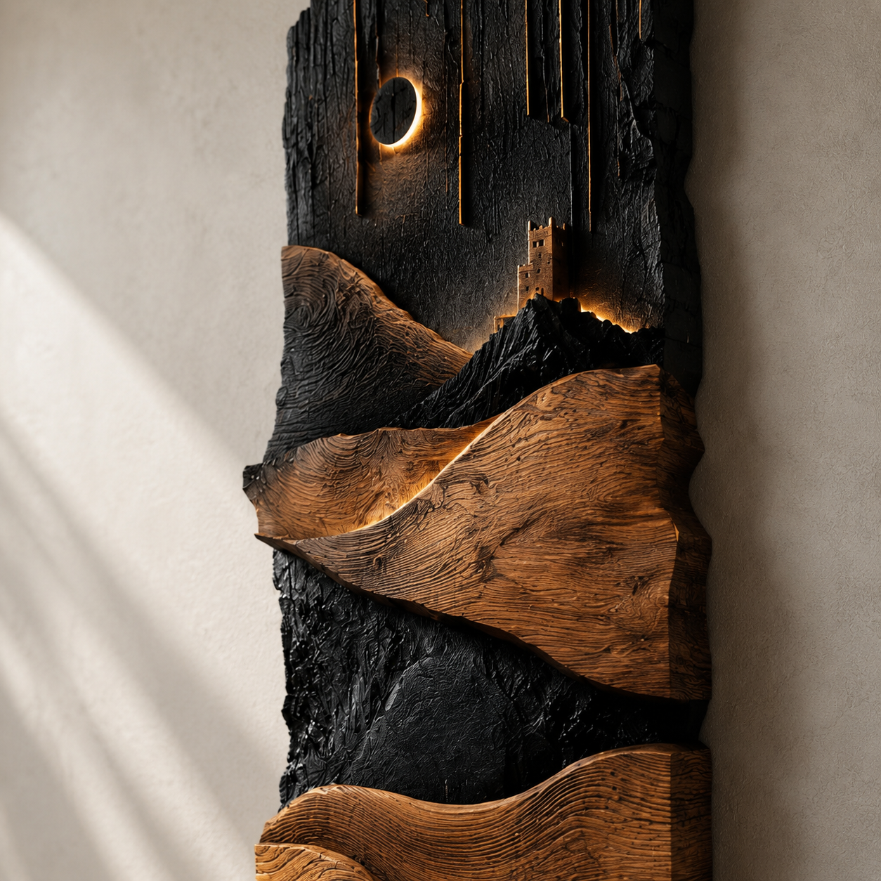 Veyra Warm Wood Wall Art - Design 027 - product image 11