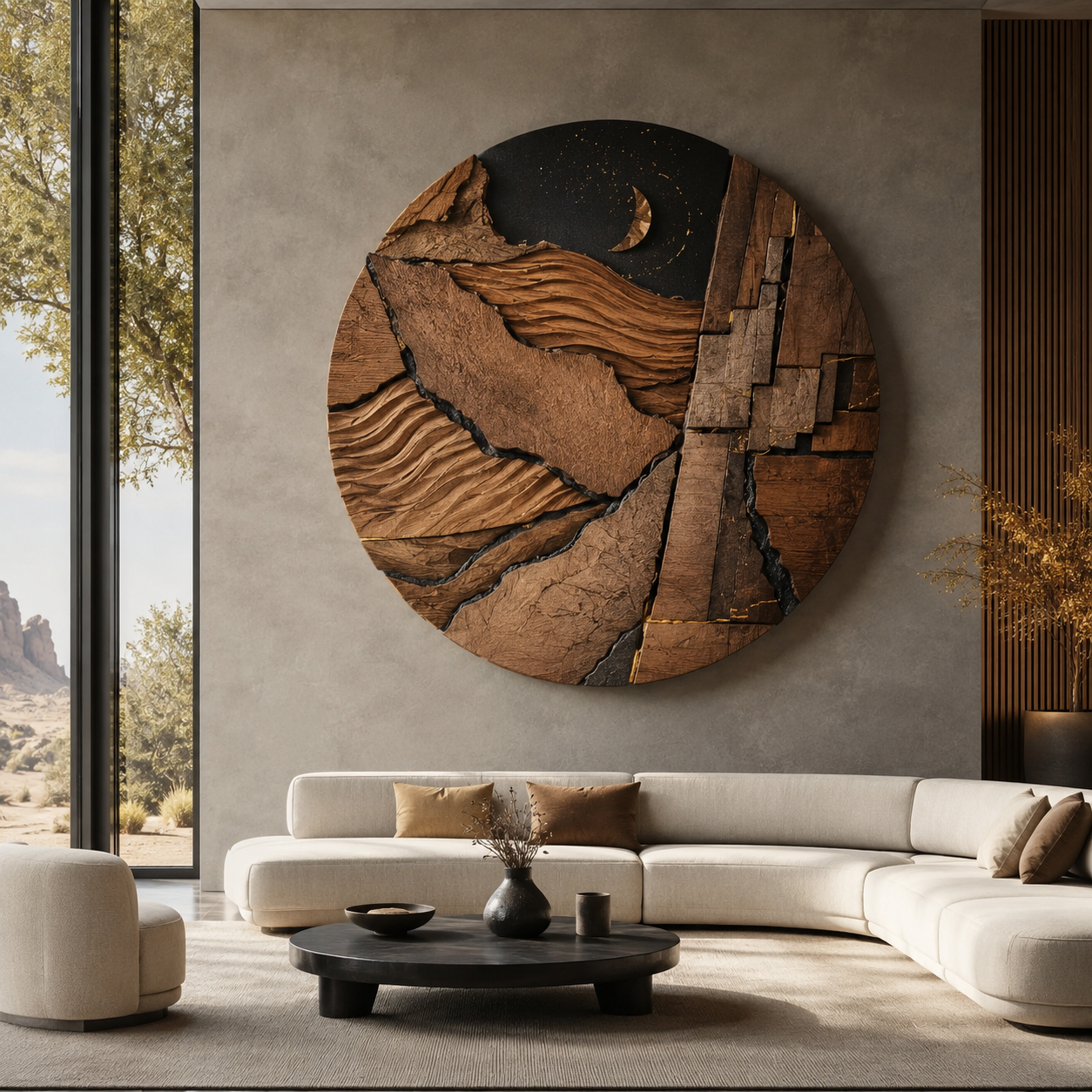 Liora Hand-Finished Wall Art - Design 028 - main view