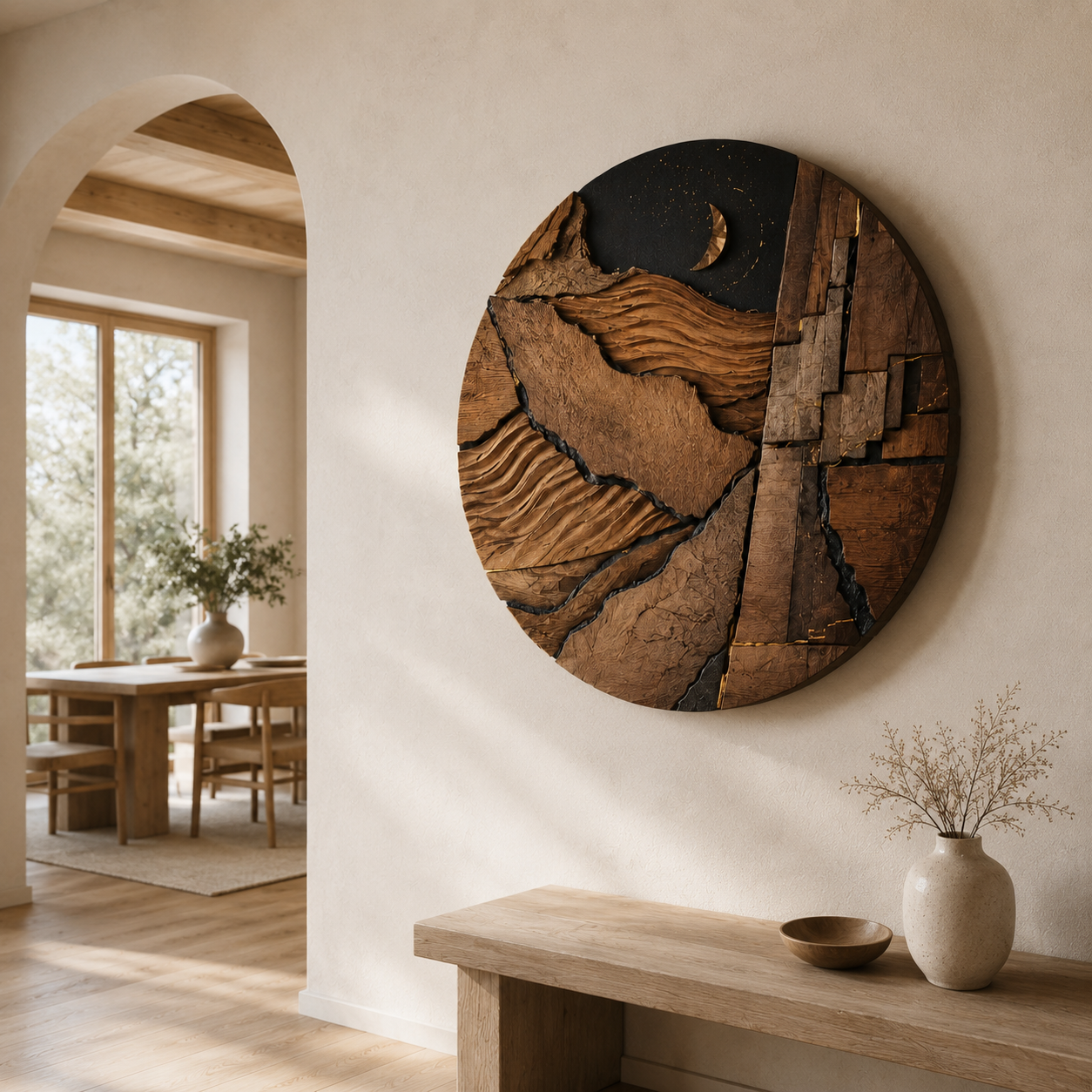 Liora Hand-Finished Wall Art - Design 028 - product image 03