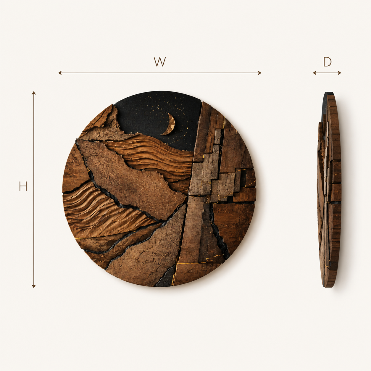 Liora Hand-Finished Wall Art - Design 028 - product image 08
