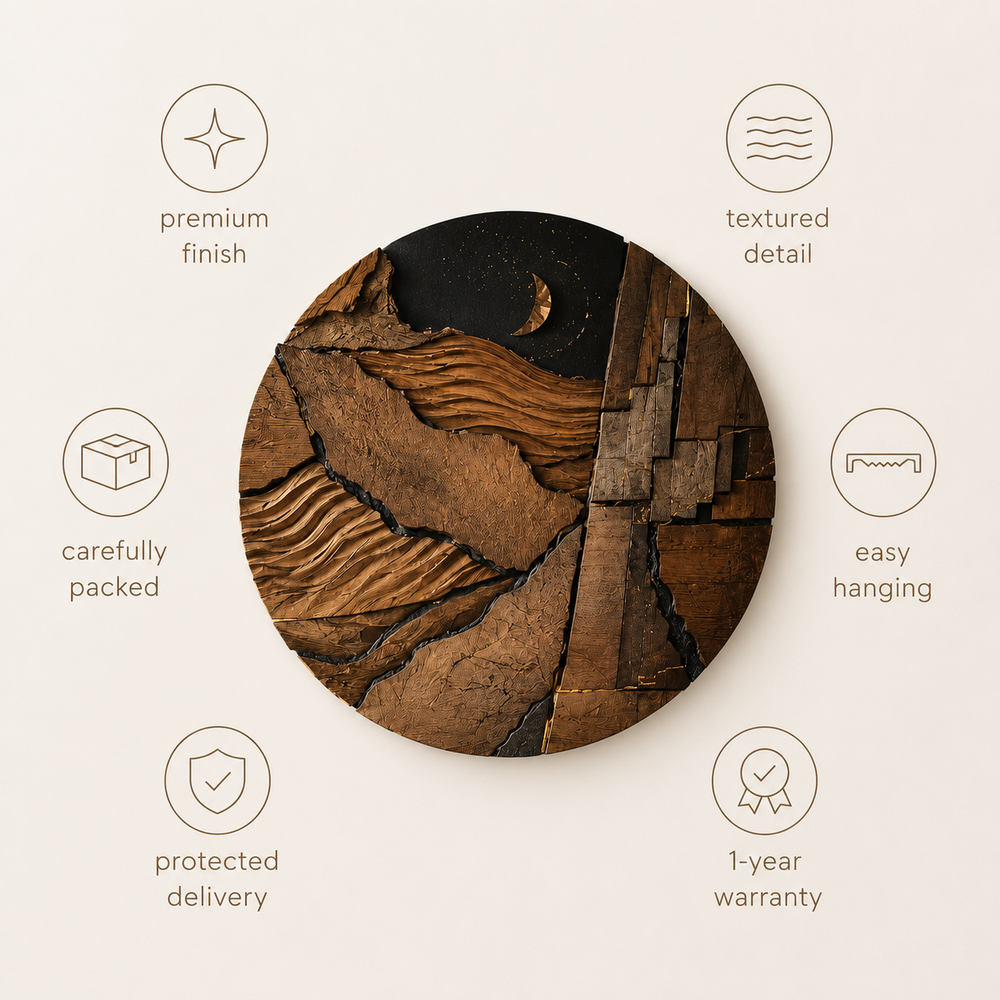 Liora Hand-Finished Wall Art - Design 028 - product image 09