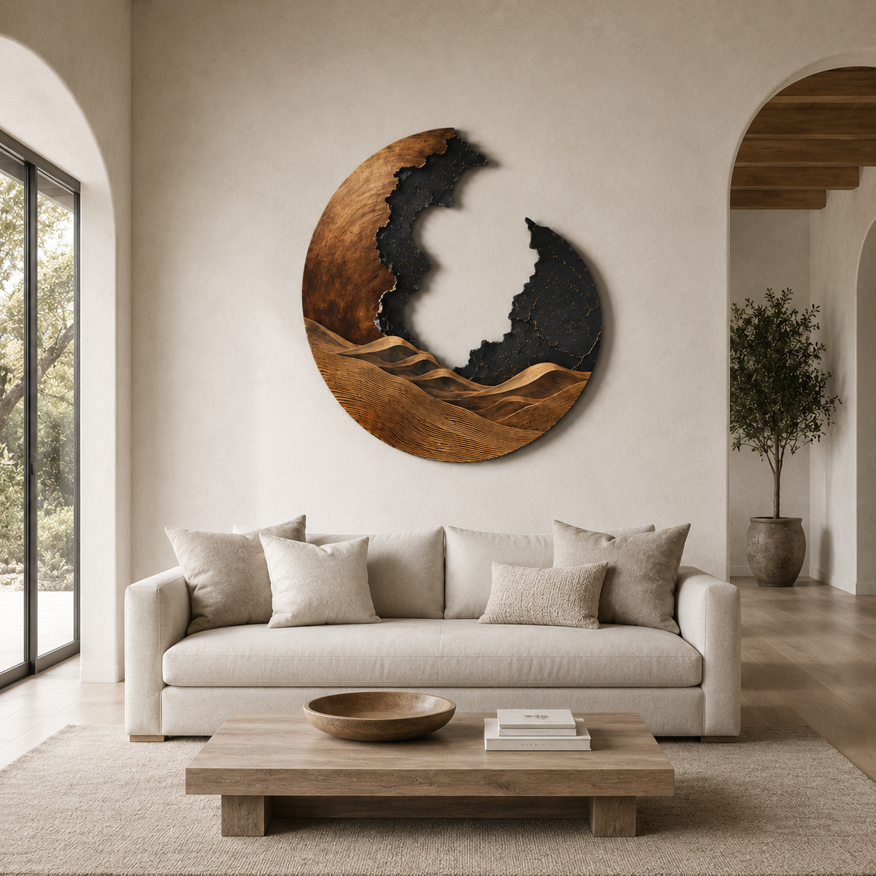 Isla Sculptural Wall Art - Design 030 - product image 02
