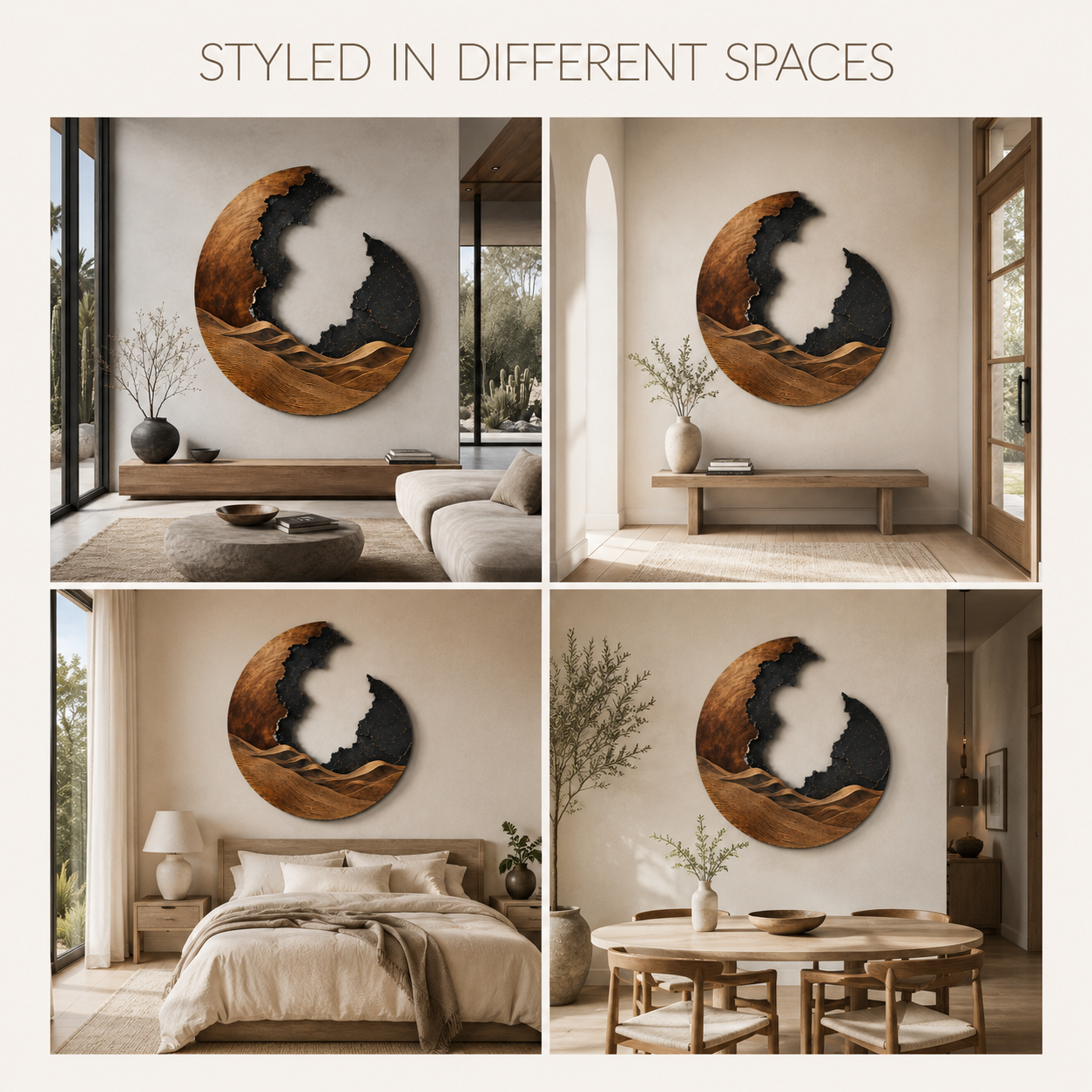 Isla Sculptural Wall Art - Design 030 - product image 03