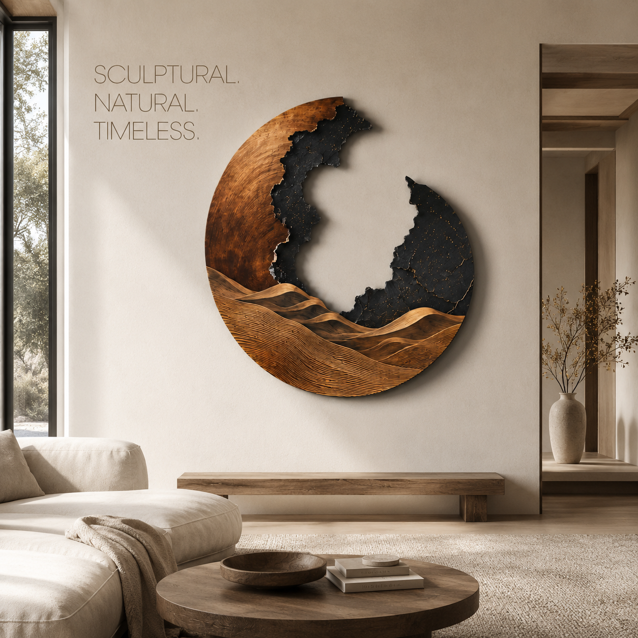 Isla Sculptural Wall Art - Design 030 - product image 04
