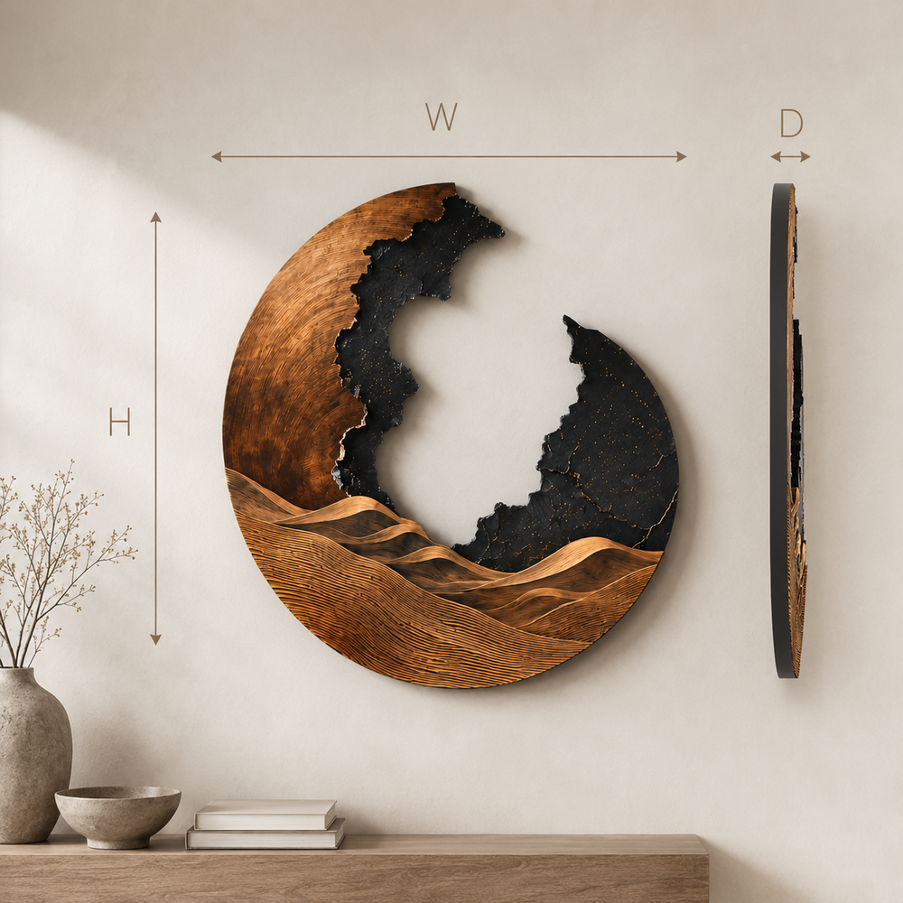 Isla Sculptural Wall Art - Design 030 - product image 08