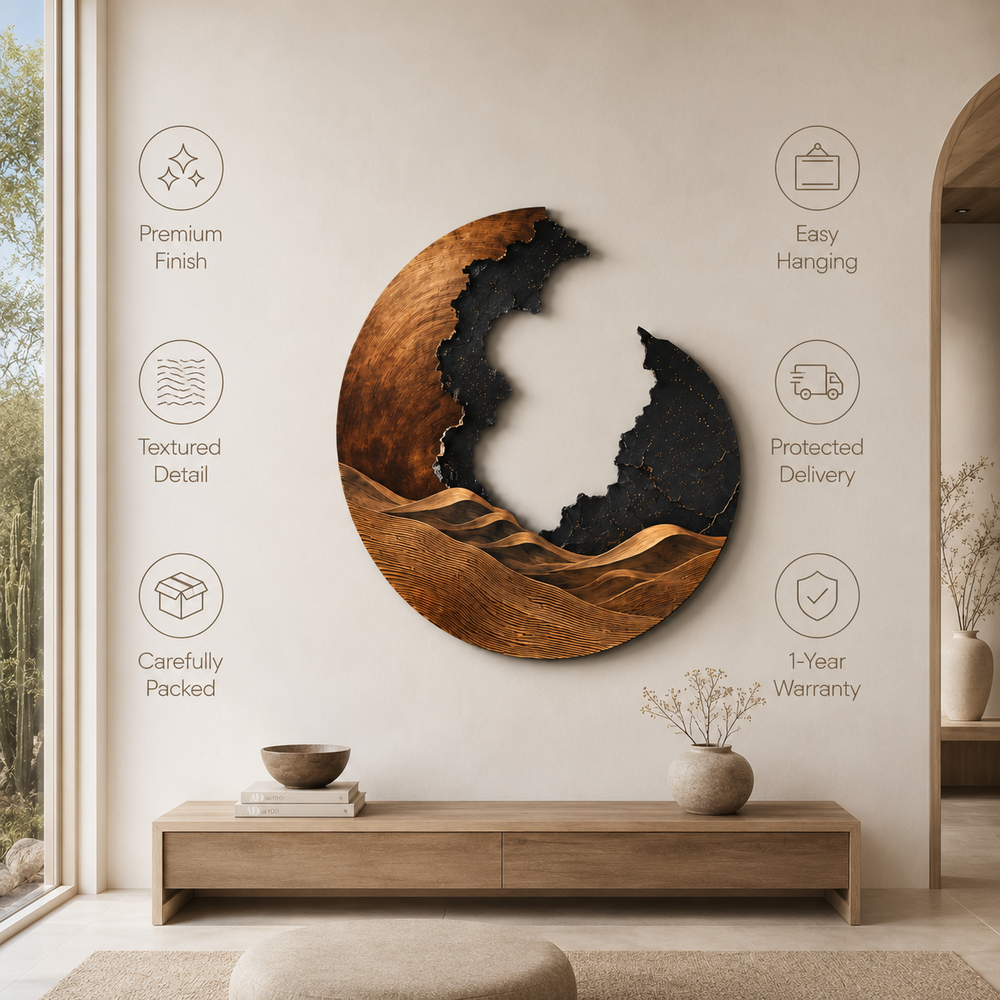 Isla Sculptural Wall Art - Design 030 - product image 09