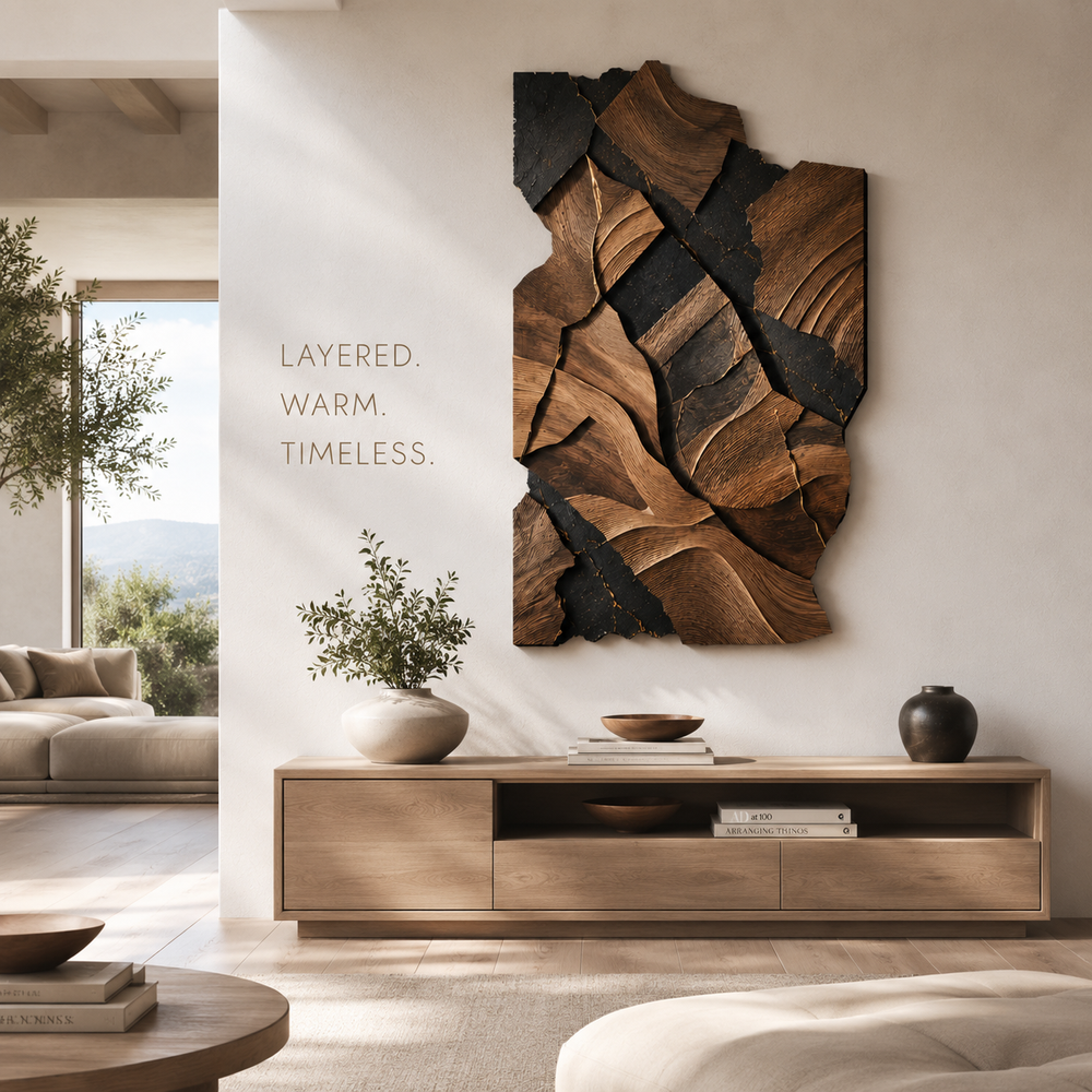 Soren Textured Statement Wall Art - Design 032 - product image 02