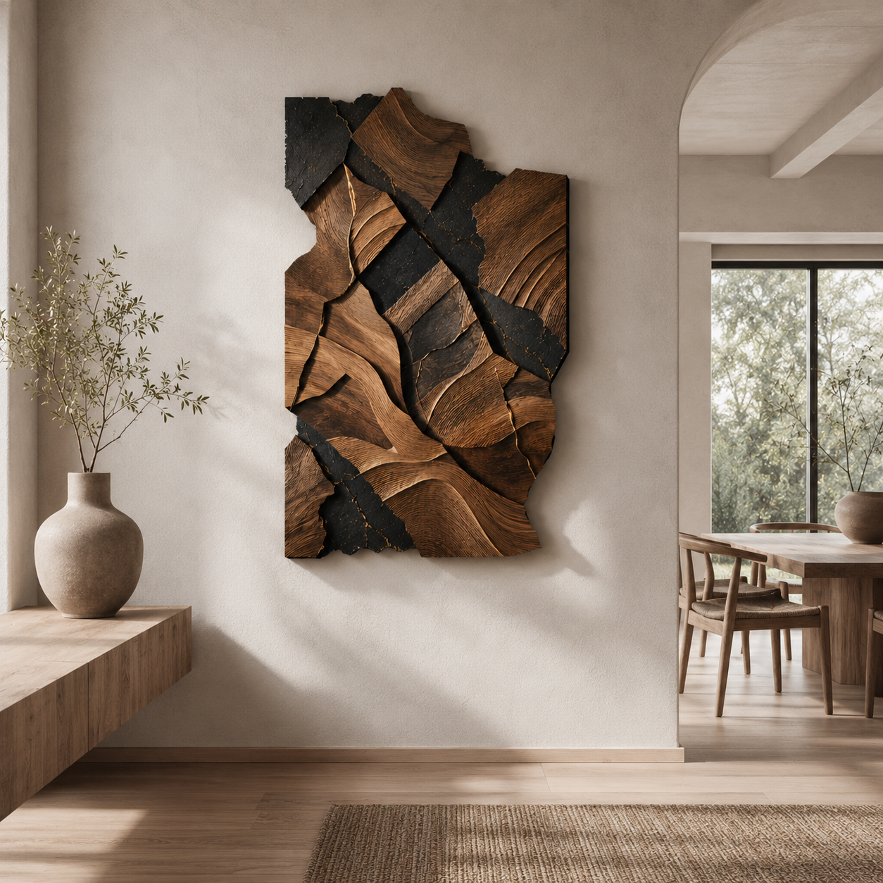 Soren Textured Statement Wall Art - Design 032 - product image 07