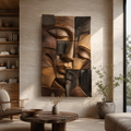 Calder Layered Wood Wall Art - Design 034 - main view