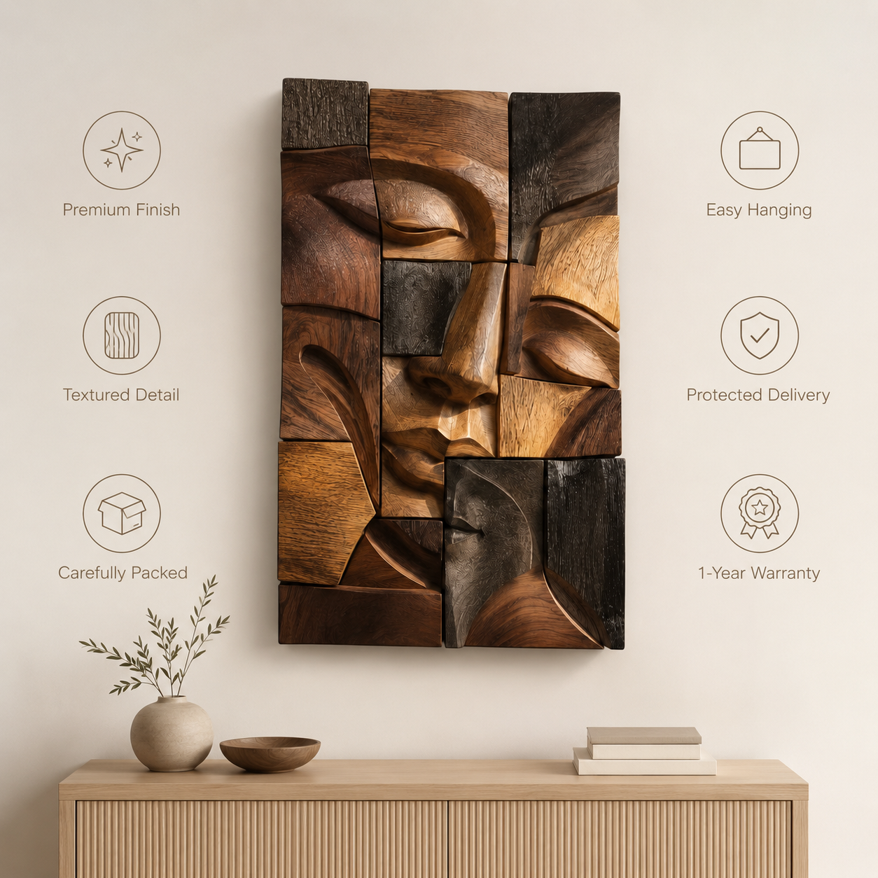 Calder Layered Wood Wall Art - Design 034 - product image 10