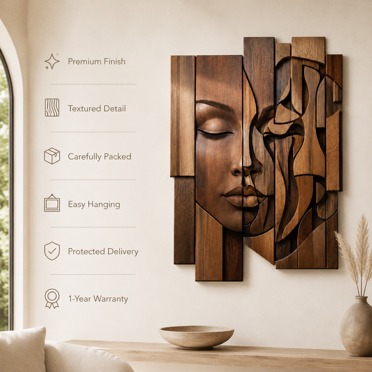 Rowan Dimensional Wall Art Panel - Design 036 - product image 09
