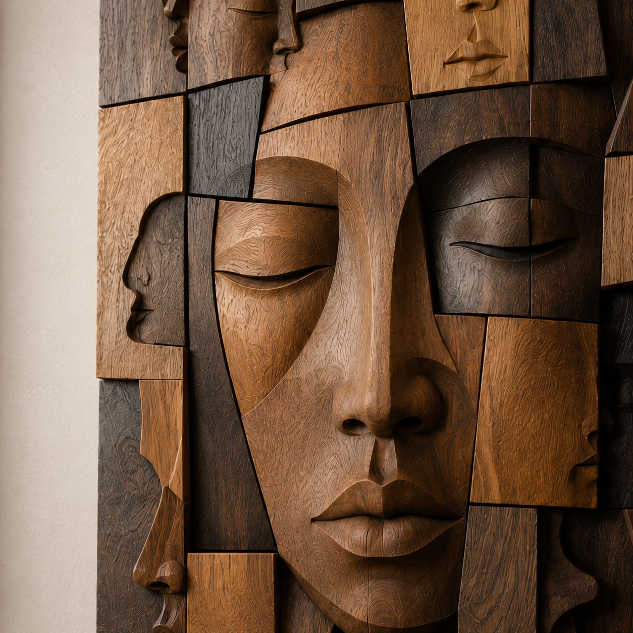 Veyra Warm Wood Wall Art - Design 037 - product image 05