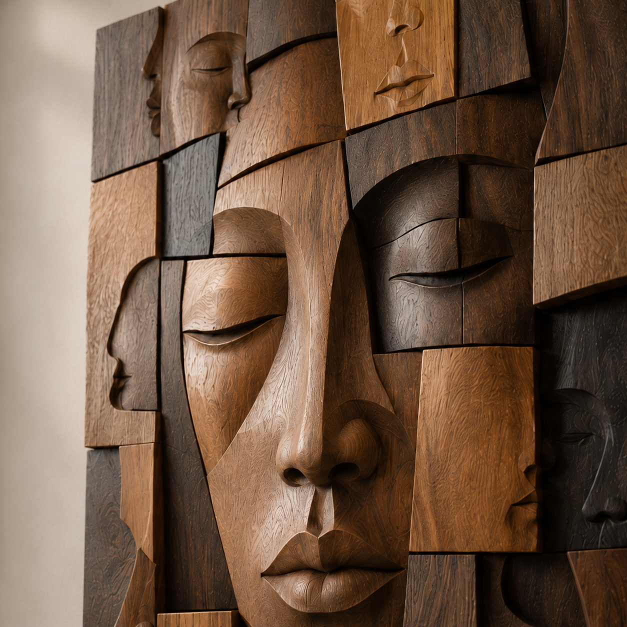 Veyra Warm Wood Wall Art - Design 037 - product image 06