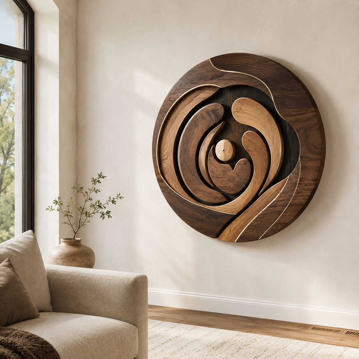 Isla Sculptural Wall Art - Design 040 - main view