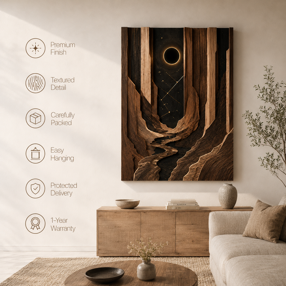 Soren Textured Statement Wall Art - Design 042 - product image 04