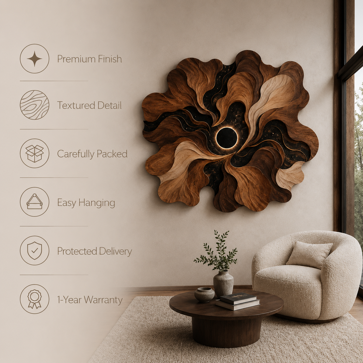 Marin Organic Modern Wall Art - Design 043 - product image 09