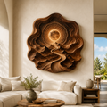Calder Layered Wood Wall Art - Design 044 - main view