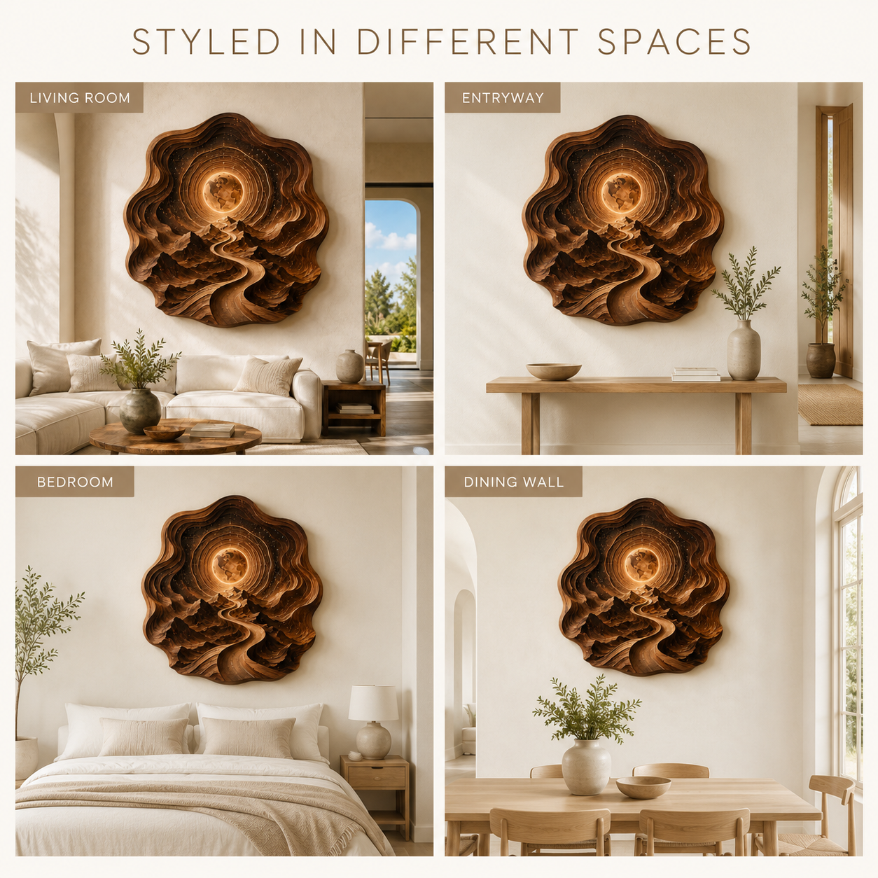 Calder Layered Wood Wall Art - Design 044 - product image 10