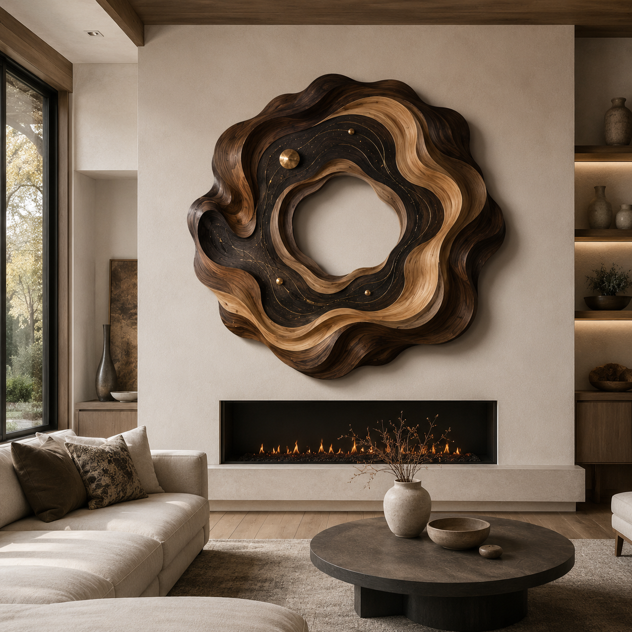Elara Gallery Wood Wall Art - Design 045 - main view