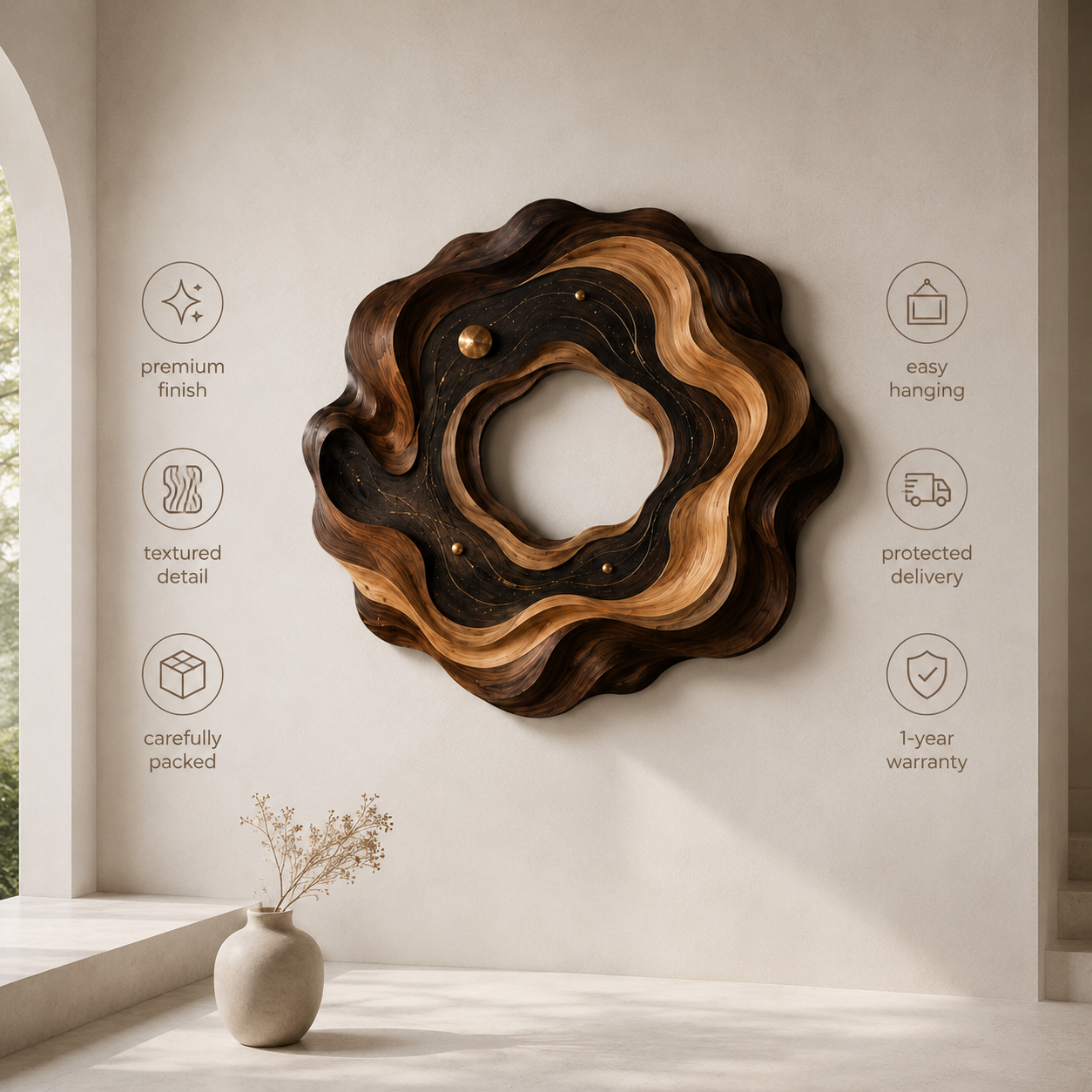 Elara Gallery Wood Wall Art - Design 045 - product image 09