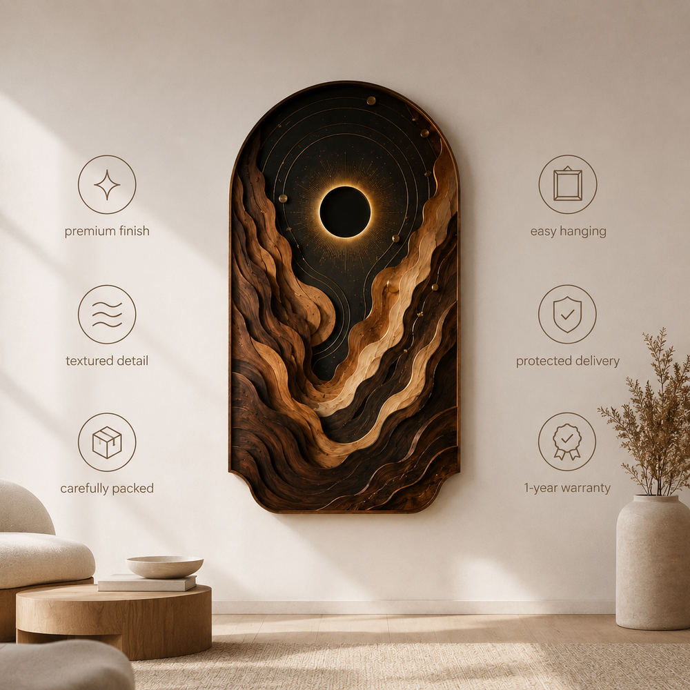 Rowan Dimensional Wall Art Panel - Design 046 - product image 03