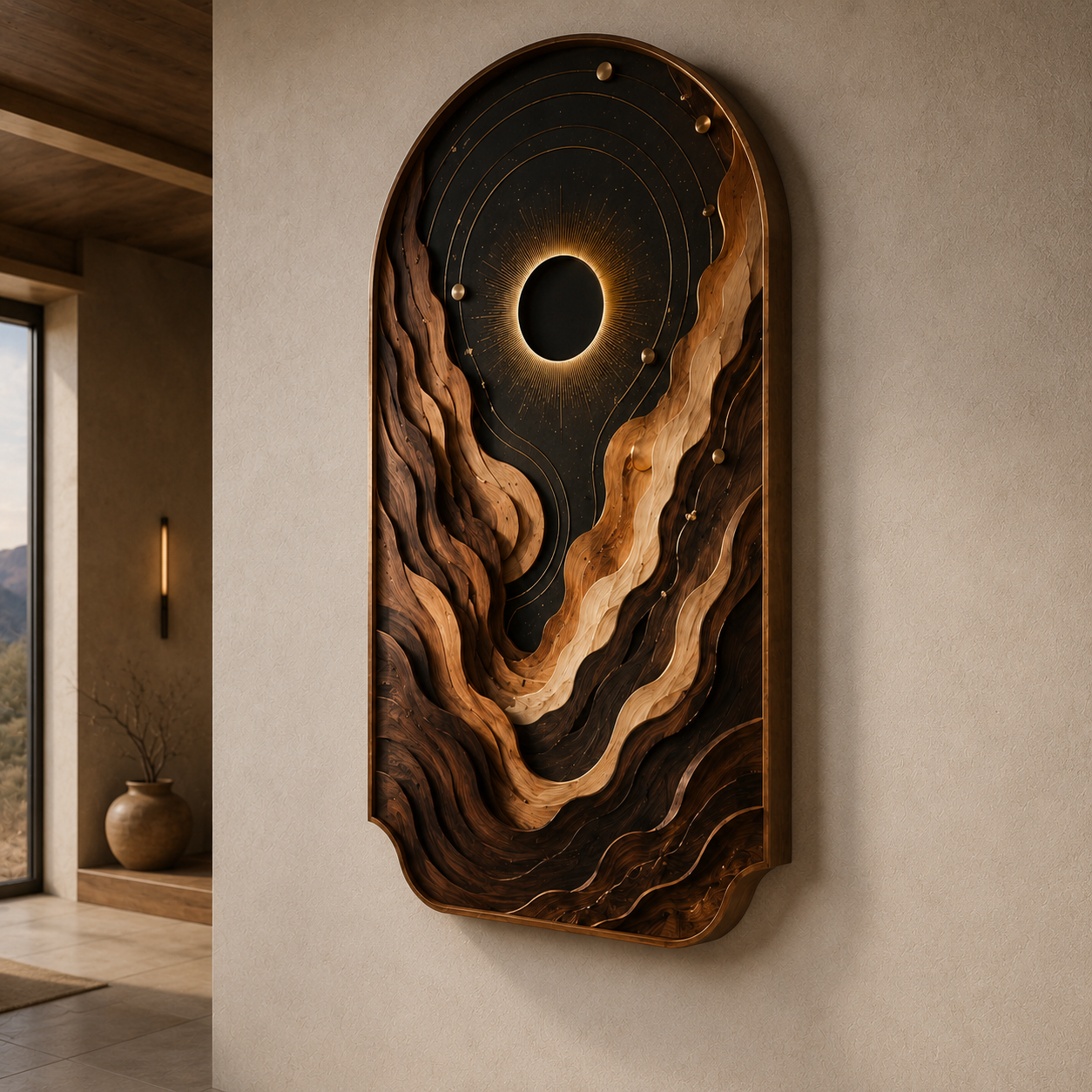 Rowan Dimensional Wall Art Panel - Design 046 - product image 05