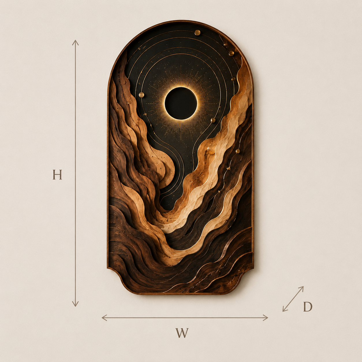 Rowan Dimensional Wall Art Panel - Design 046 - product image 10