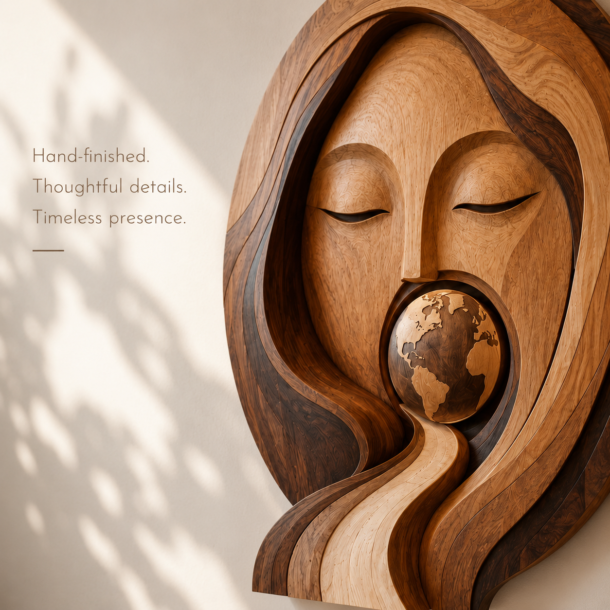 Veyra Warm Wood Wall Art - Design 047 - product image 06