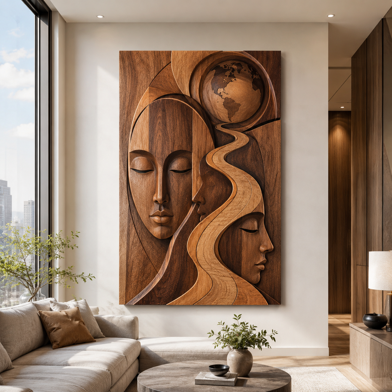 Liora Hand-Finished Wall Art - Design 048 - main view