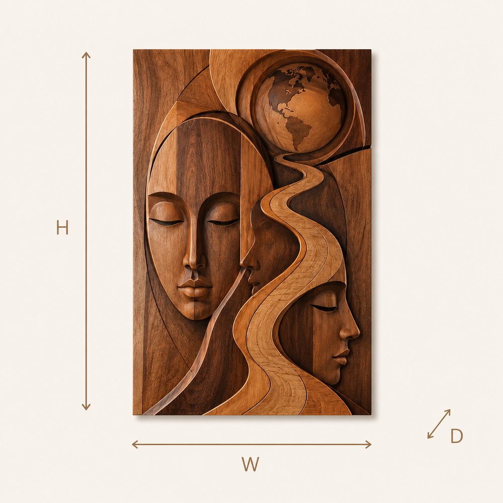 Liora Hand-Finished Wall Art - Design 048 - product image 07