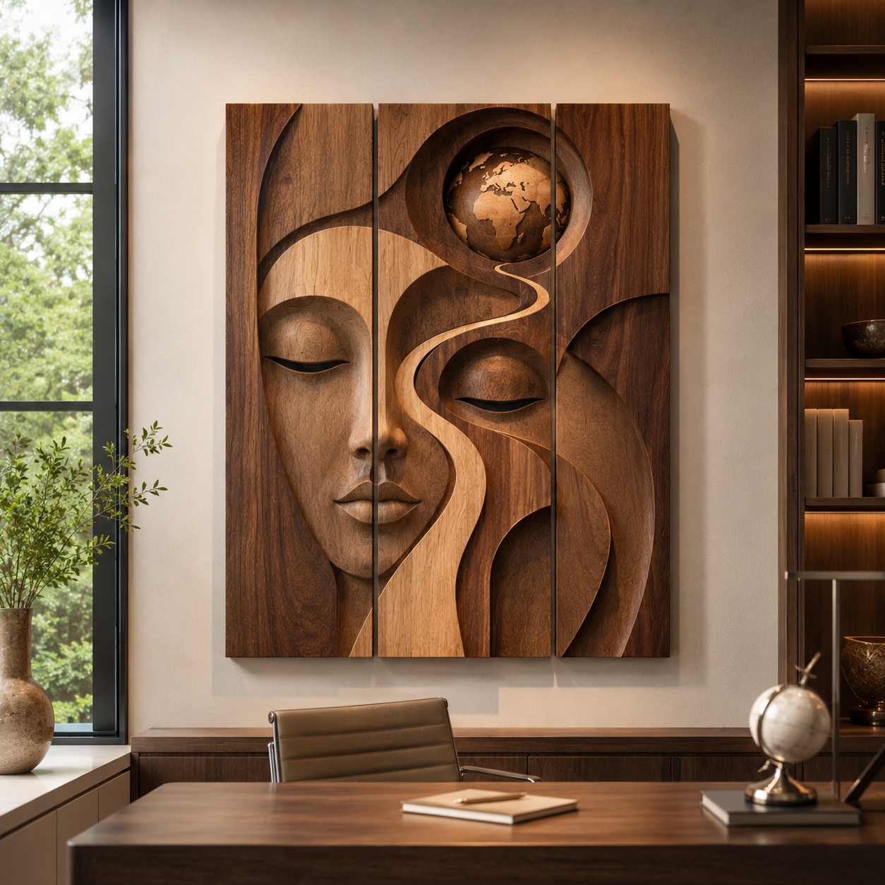 Nolan Refined Wood Wall Panel - Design 049 - main view