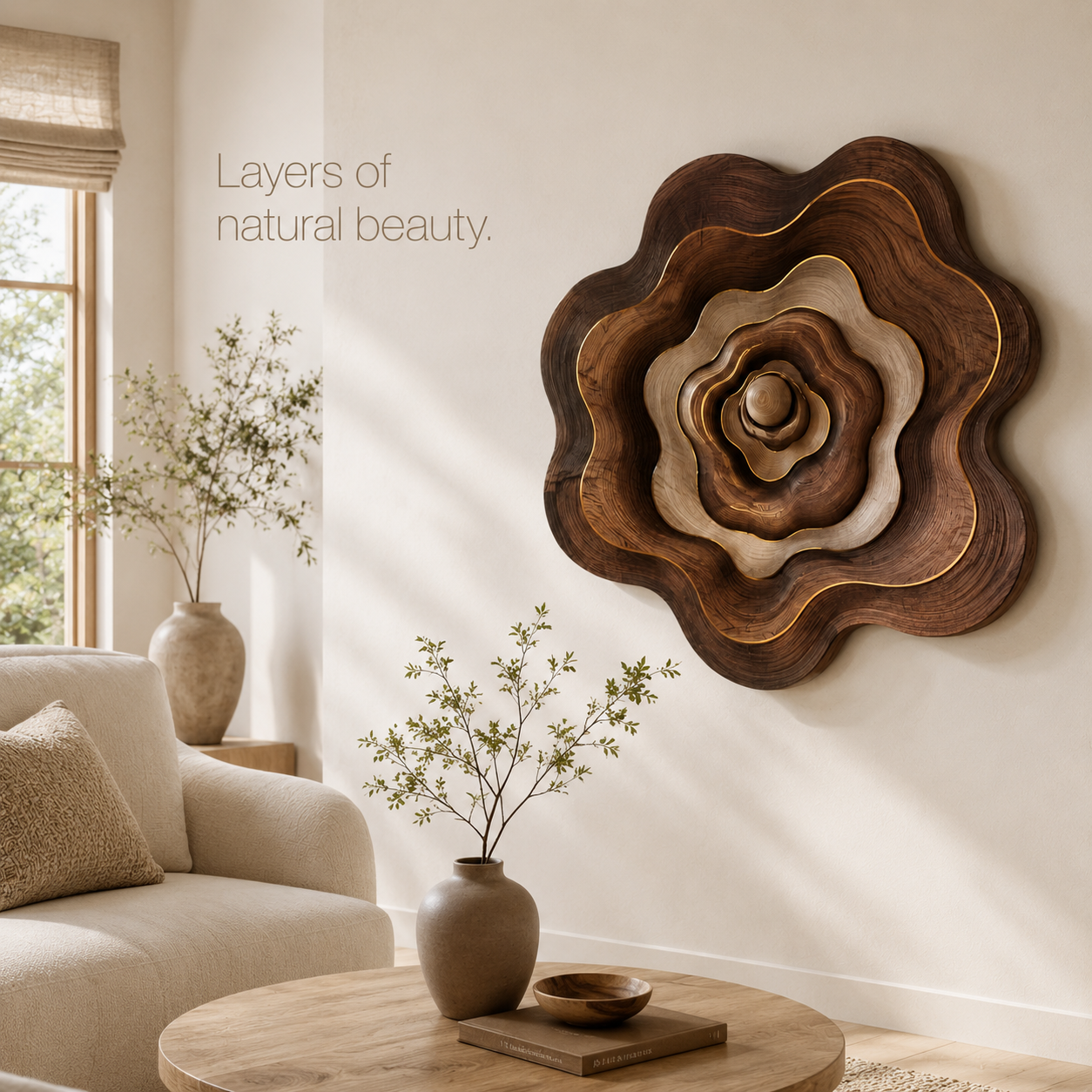 Calder Layered Wood Wall Art - Design 054 - product image 02