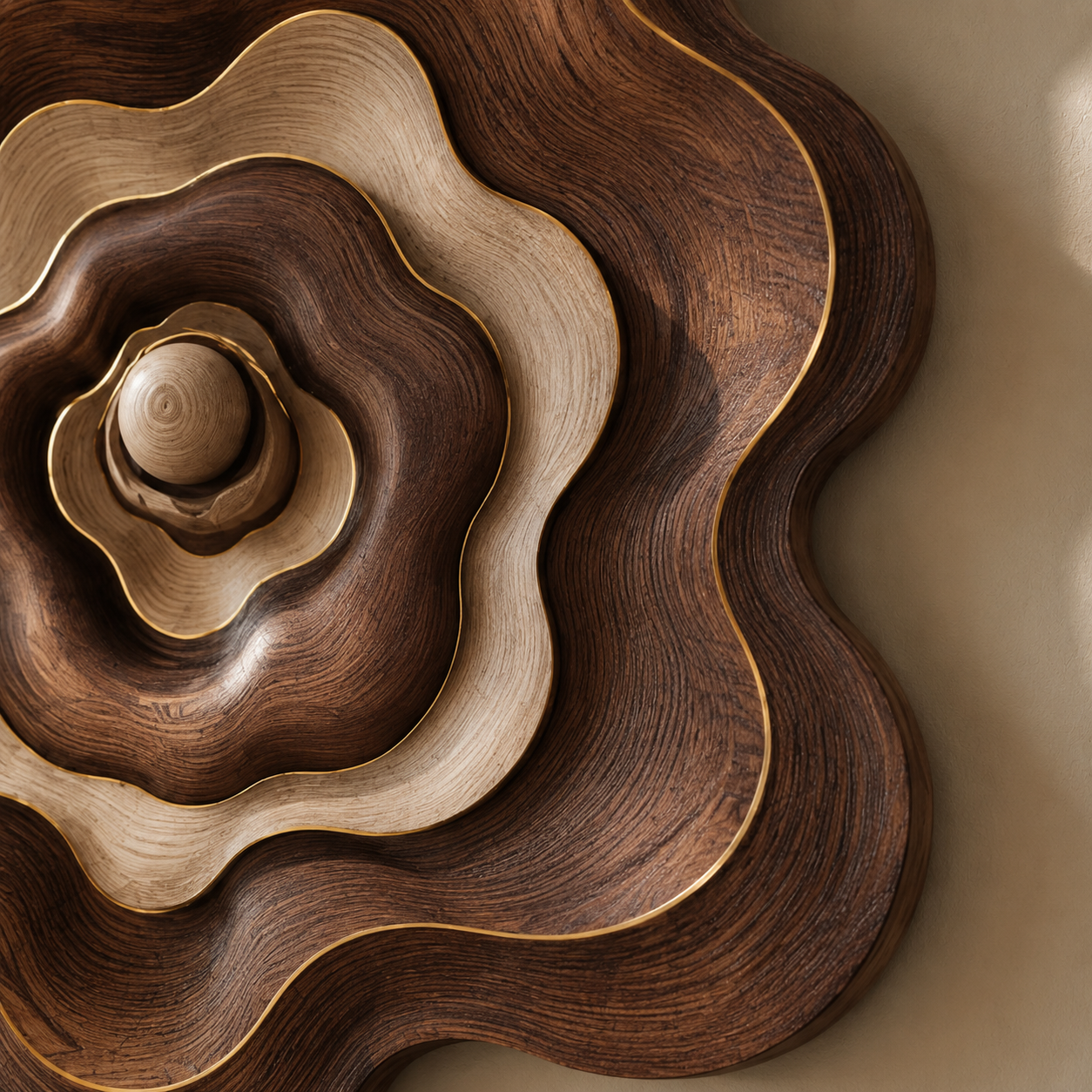 Calder Layered Wood Wall Art - Design 054 - product image 06
