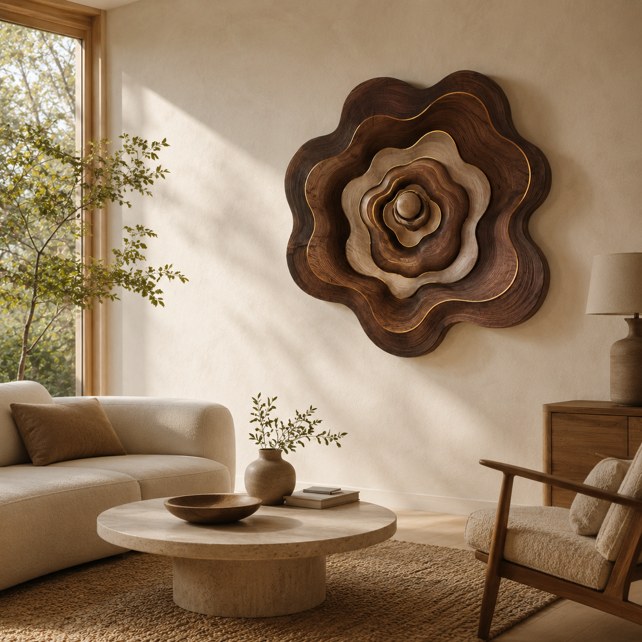 Calder Layered Wood Wall Art - Design 054 - product image 07