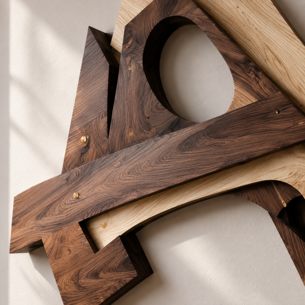Veyra Warm Wood Wall Art - Design 057 - product image 03