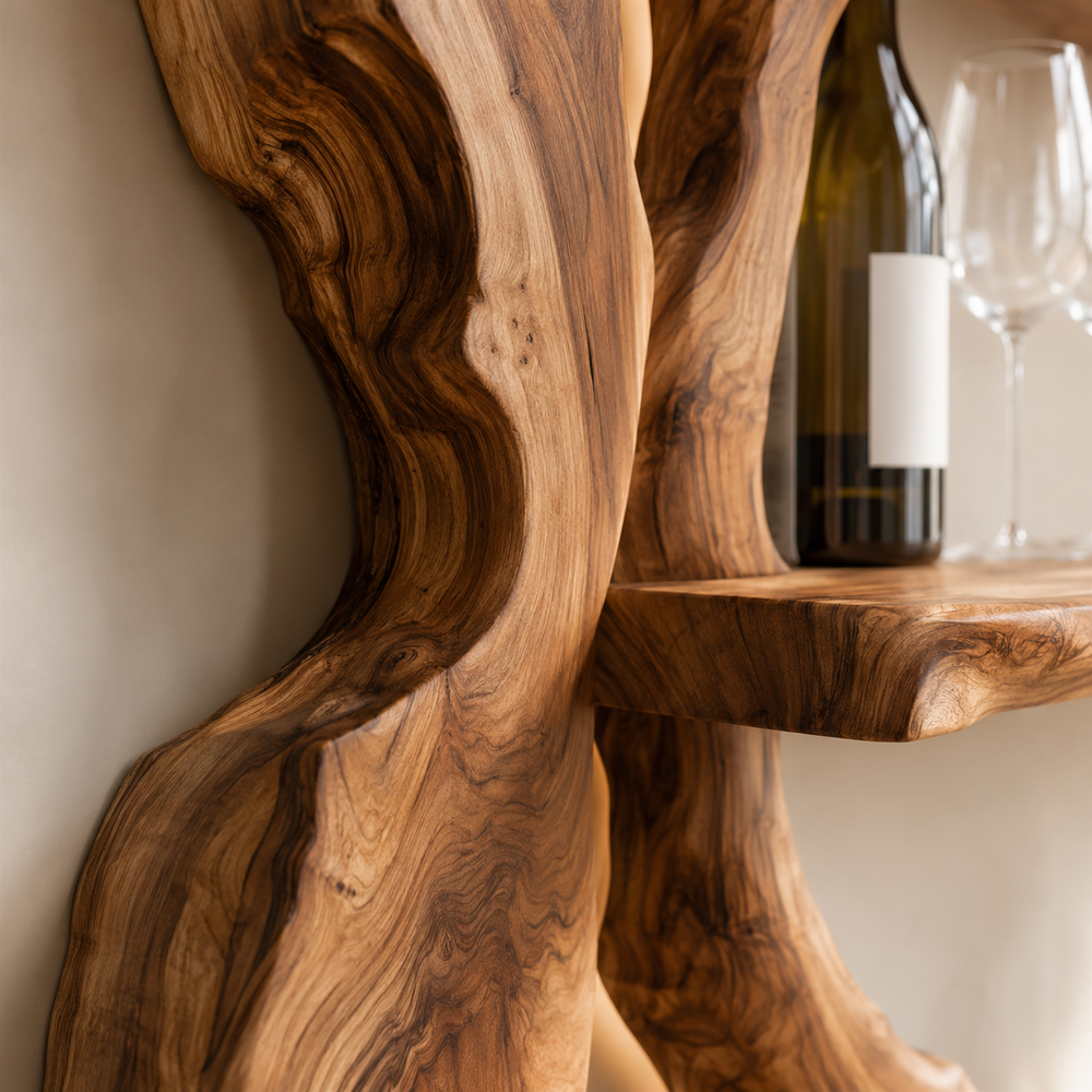 Avery Sculptural Wall Wine Rack - Design 292 - product image 04