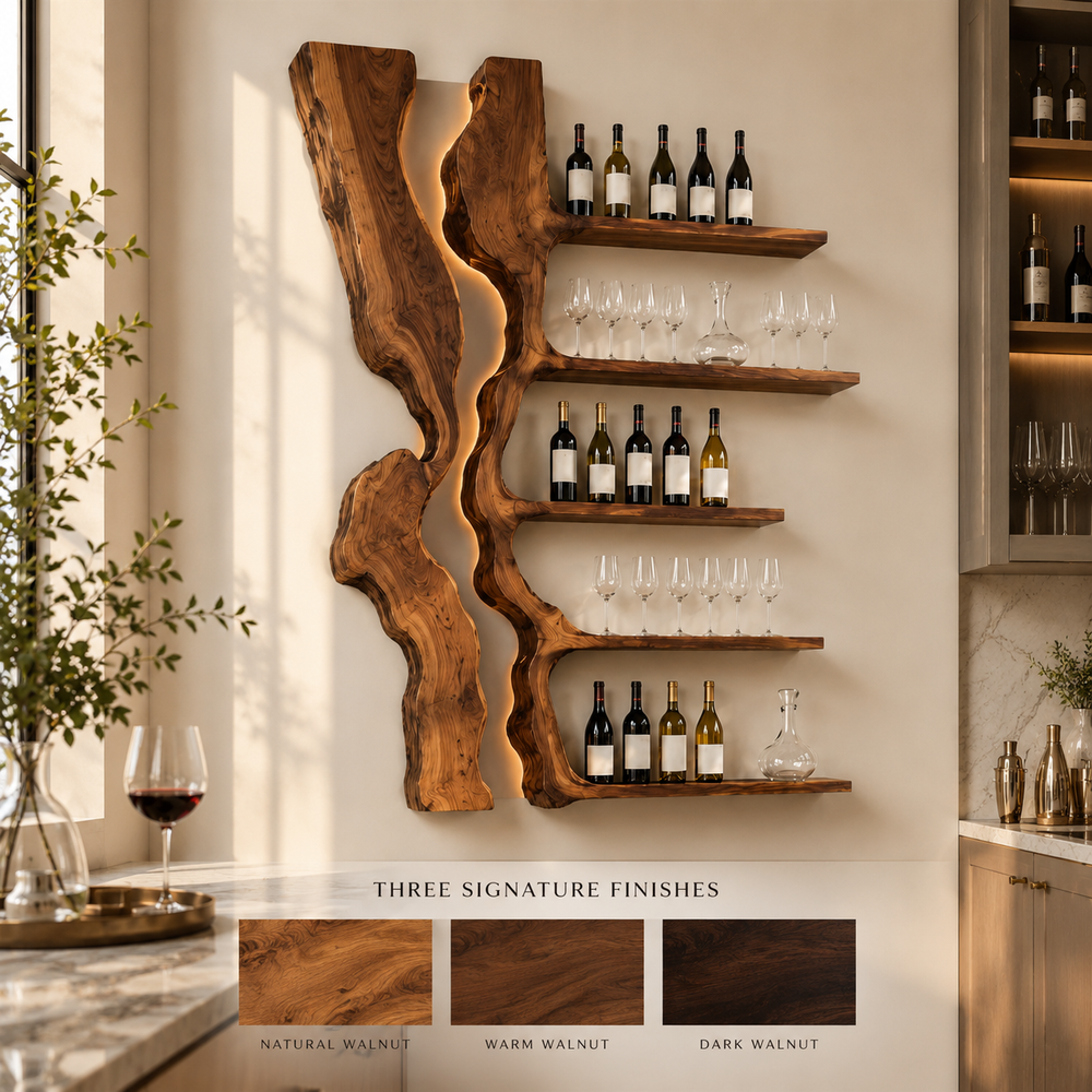 Avery Sculptural Wall Wine Rack - Design 292 - product image 10