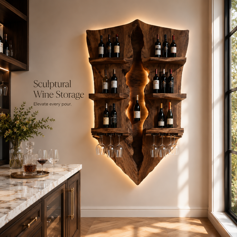 Isla Home Bar Wine Holder - Design 295 - product image 02