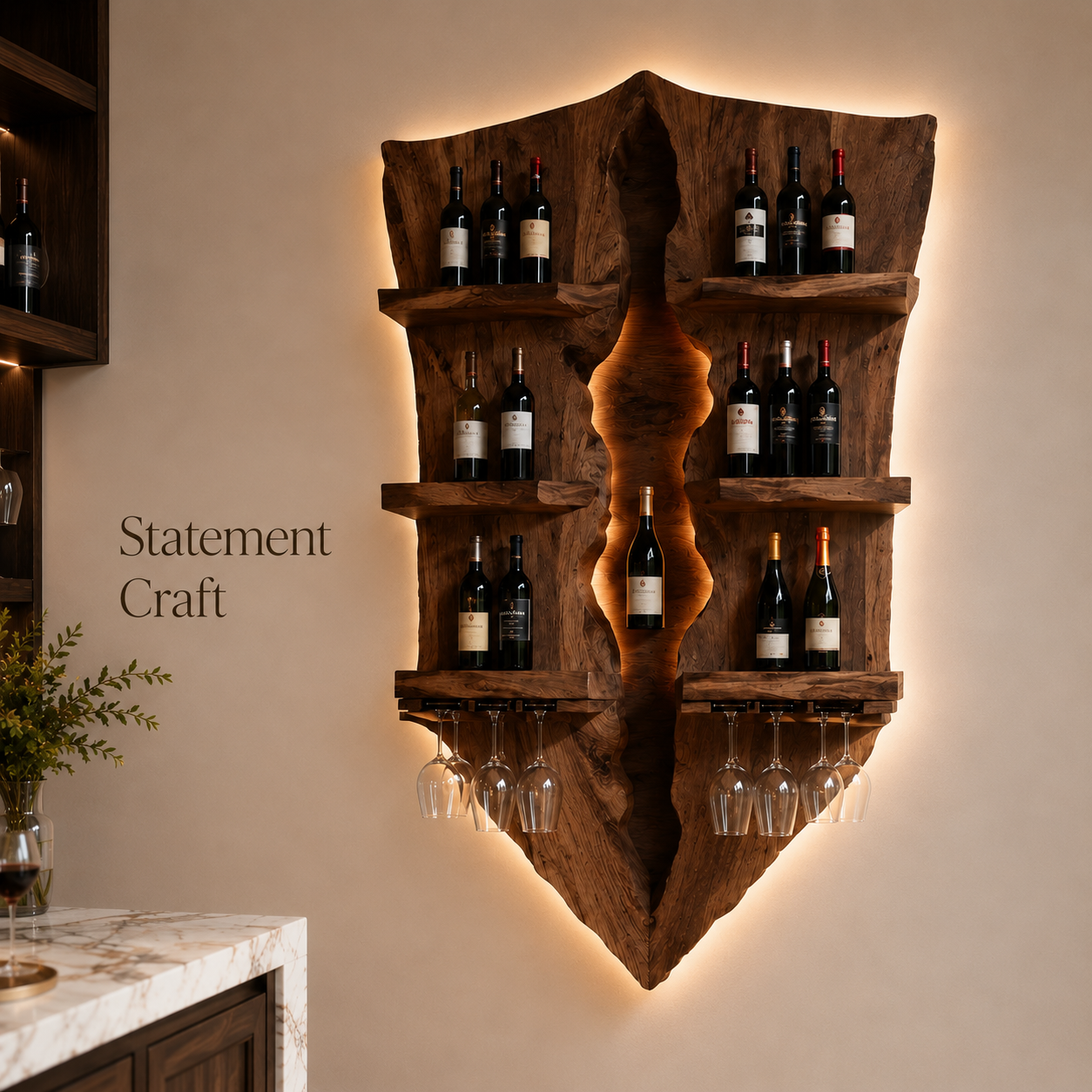 Isla Home Bar Wine Holder - Design 295 - product image 03
