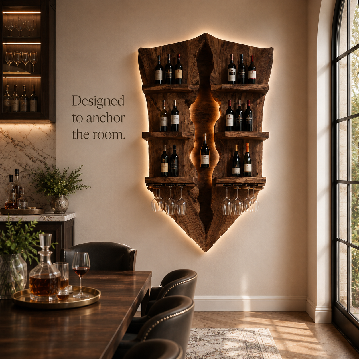 Isla Home Bar Wine Holder - Design 295 - product image 04
