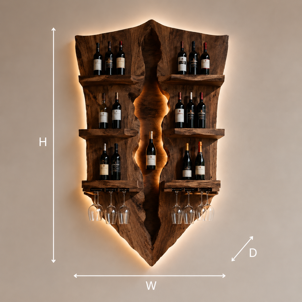 Isla Home Bar Wine Holder - Design 295 - product image 08
