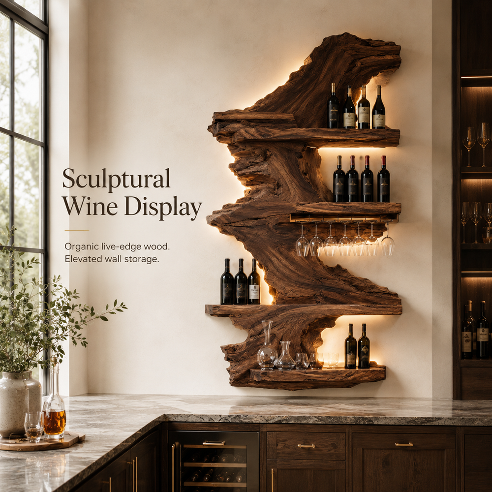 Soren Wall Mounted Wine Rack - Design 296 - product image 02