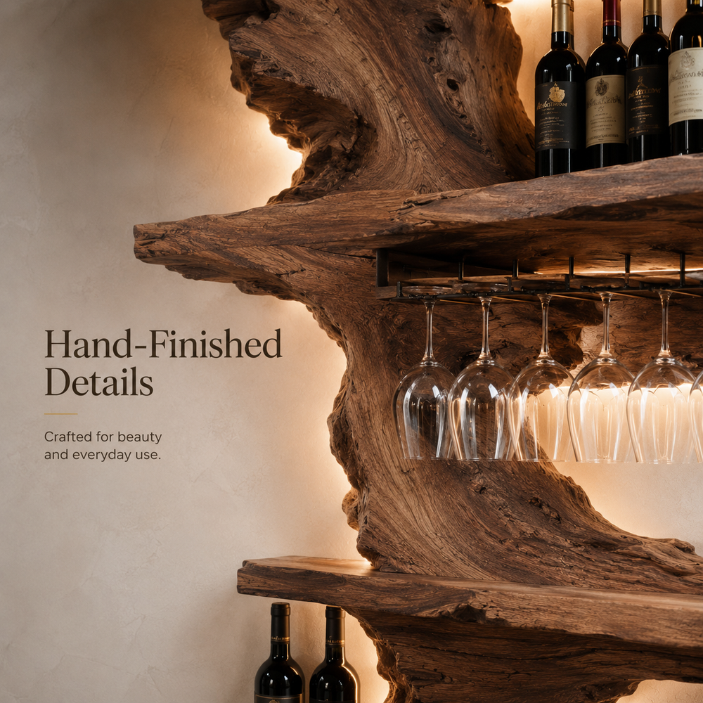 Soren Wall Mounted Wine Rack - Design 296 - product image 06