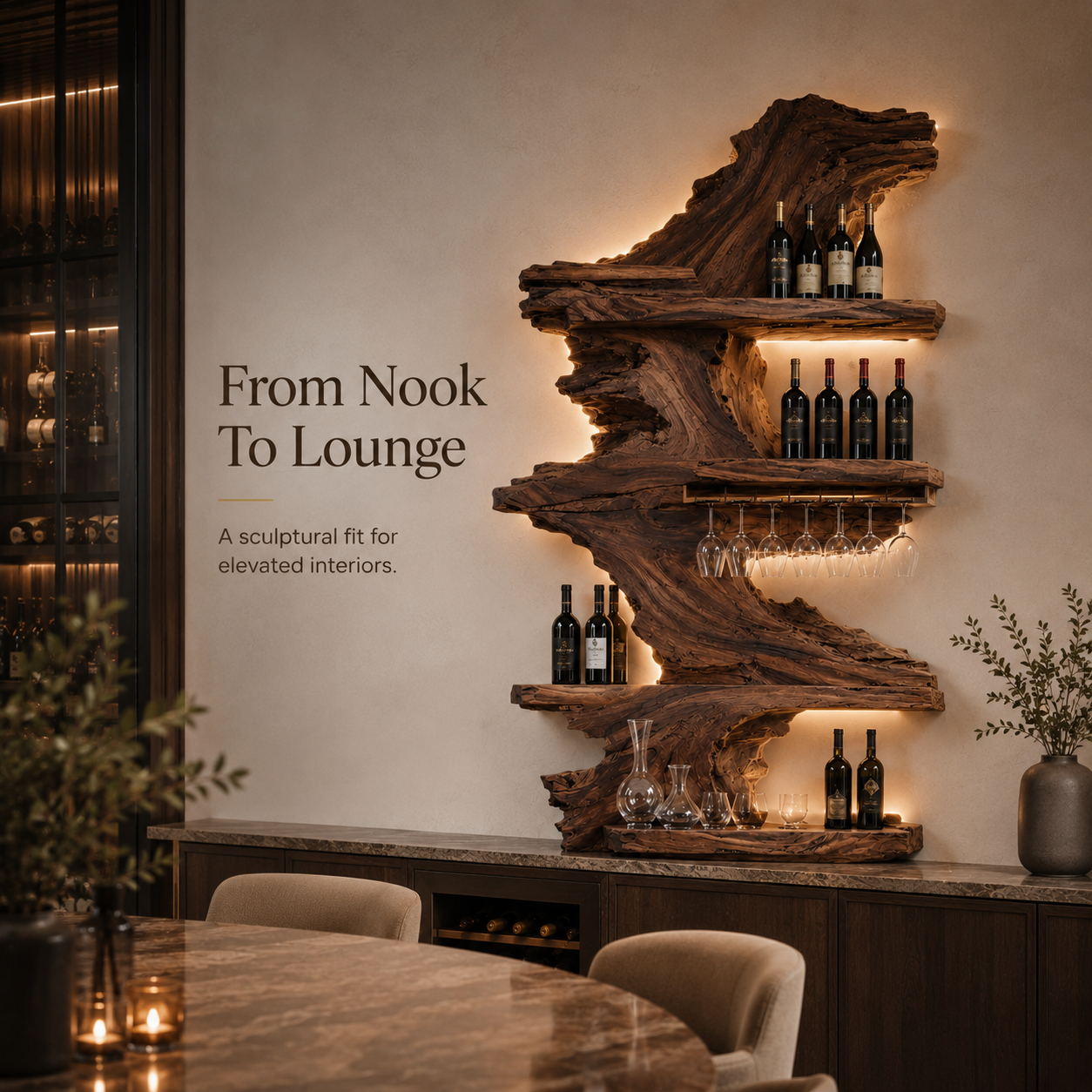 Soren Wall Mounted Wine Rack - Design 296 - product image 10